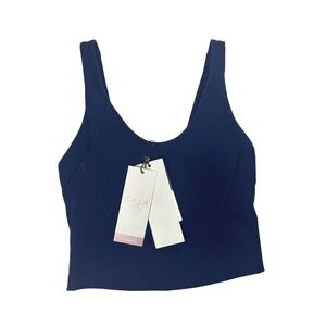 CALLA Womens XS Opulent Blue Inspire Scoop Neck Tank Top‎ Activewear NEW